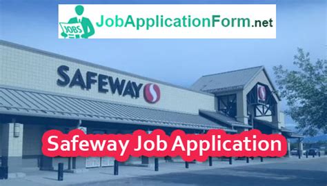 Also, to apply for a job at Safeway, job seekers can stop by at store locations and make enquiries from managers, as well as have some meaningful interactions concerning the job application. . Safeway apply for job